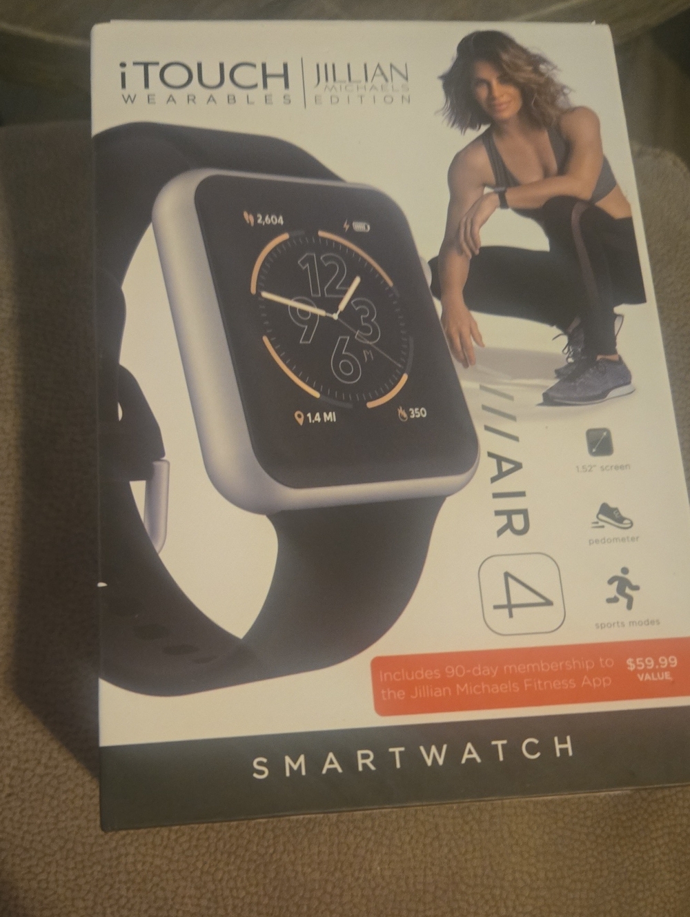 Air 4 Smartwatch - Black